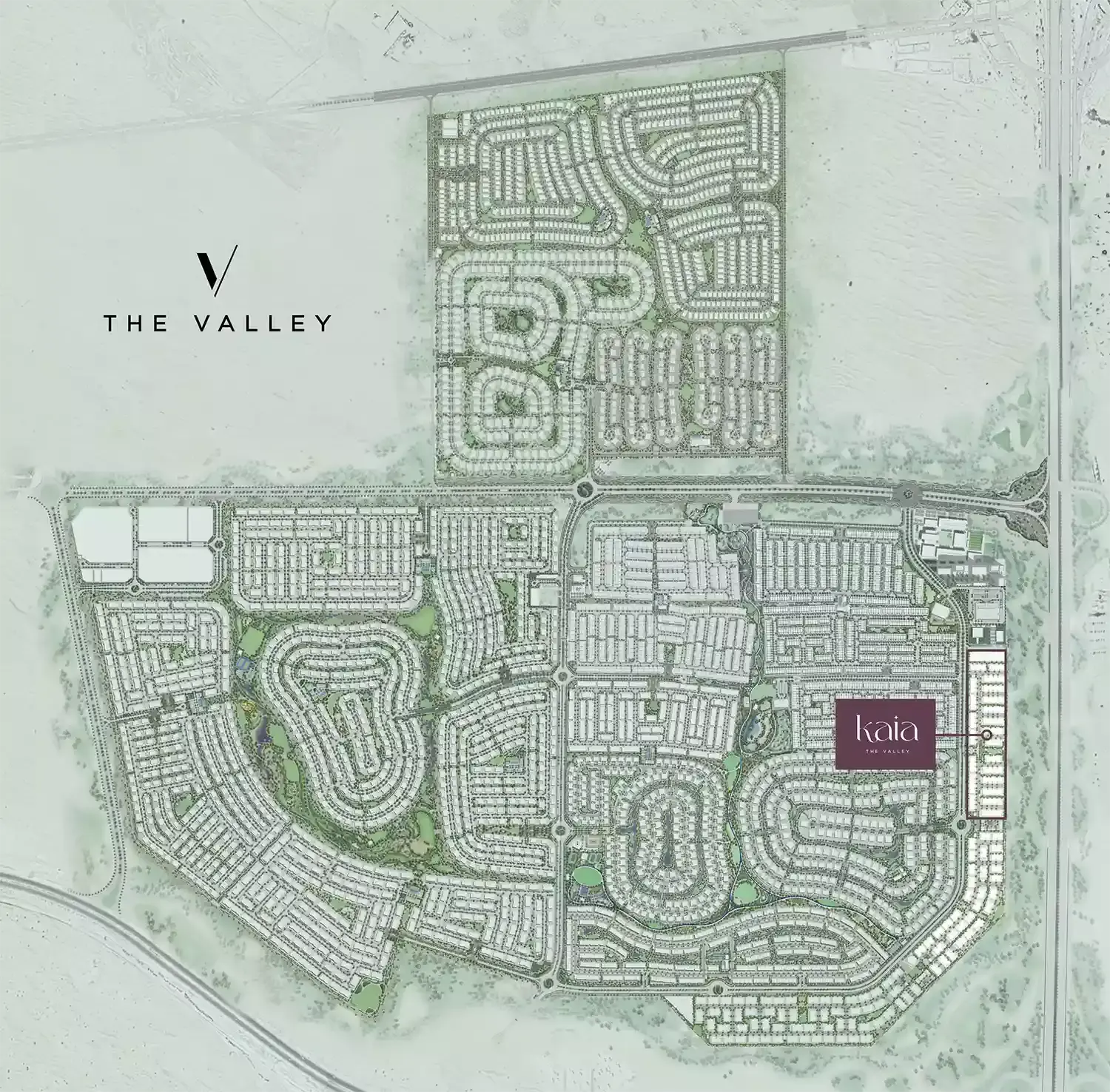 Masterplan for Kaia at The Valley