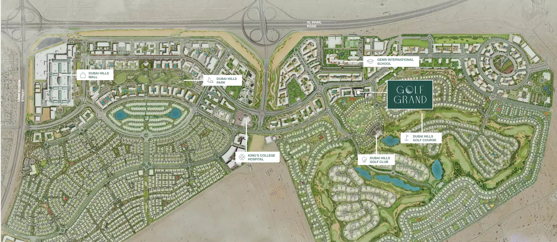 Masterplan for Golf Grand