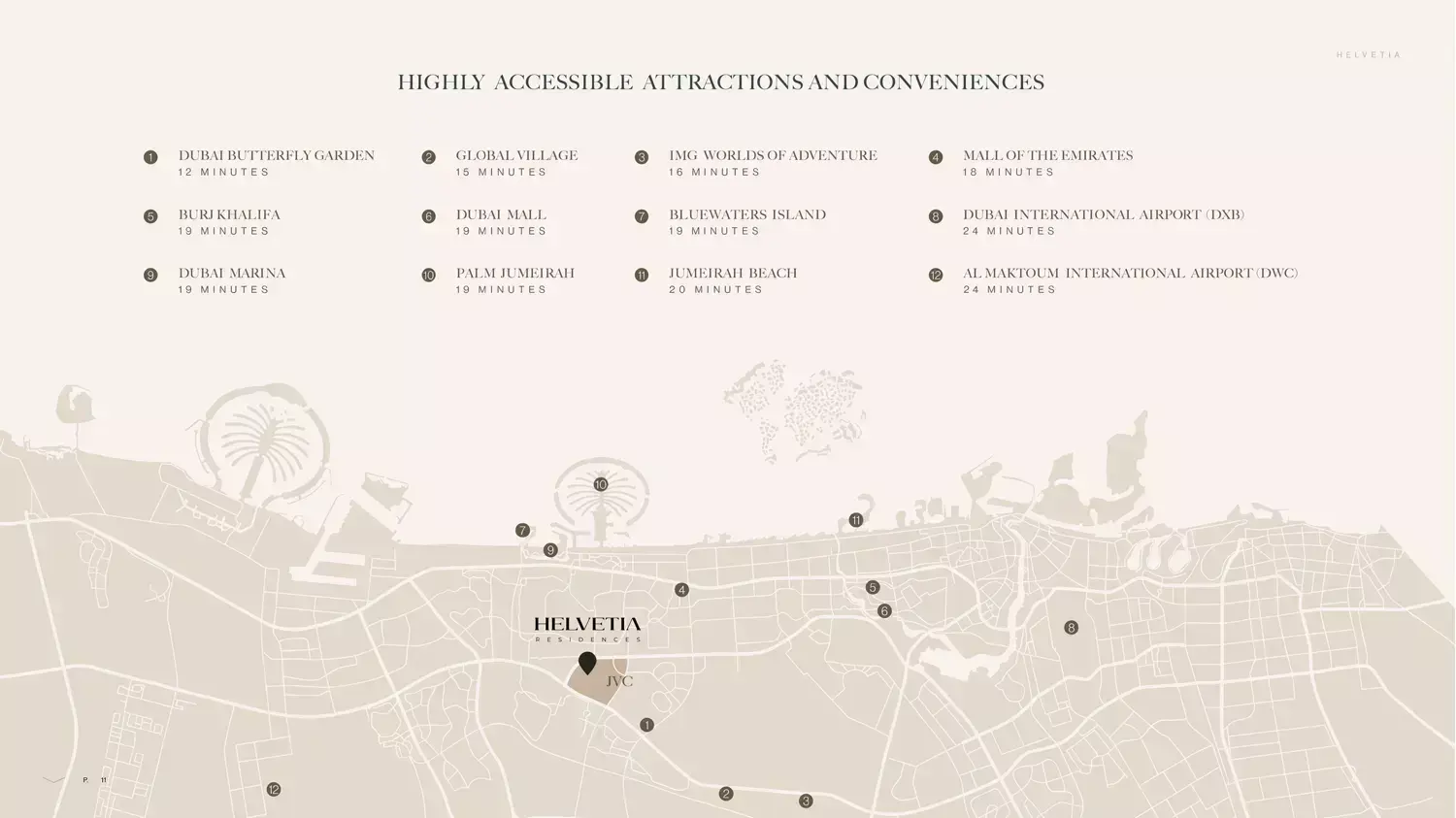 Masterplan for Helvetia Residences By DHG Properties