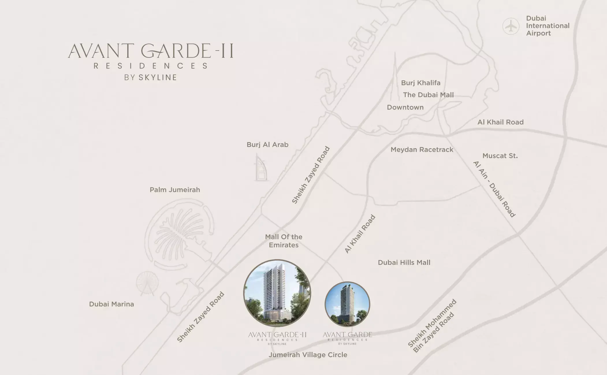 Masterplan for Avant Garde Residences Phase 2 by Skyline Builders