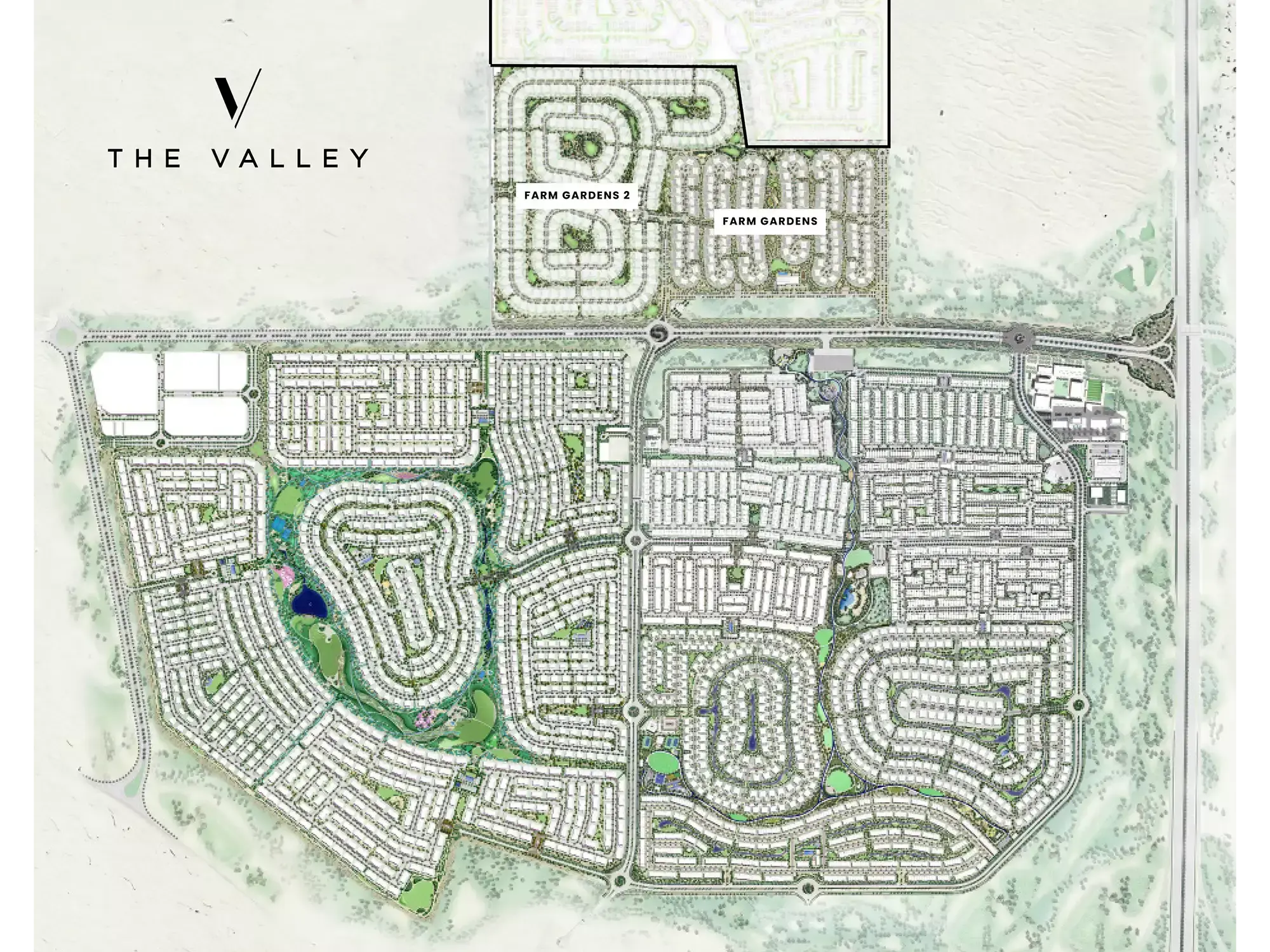 Masterplan for Farm Grove Phase 2 by emaar