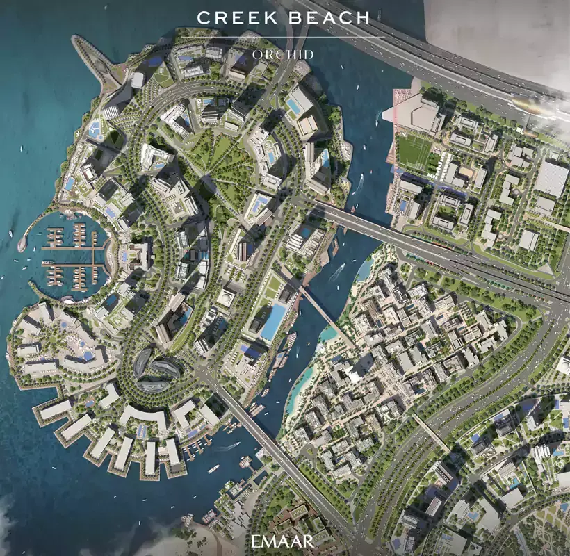 Masterplan for Orchid At Creek Beach