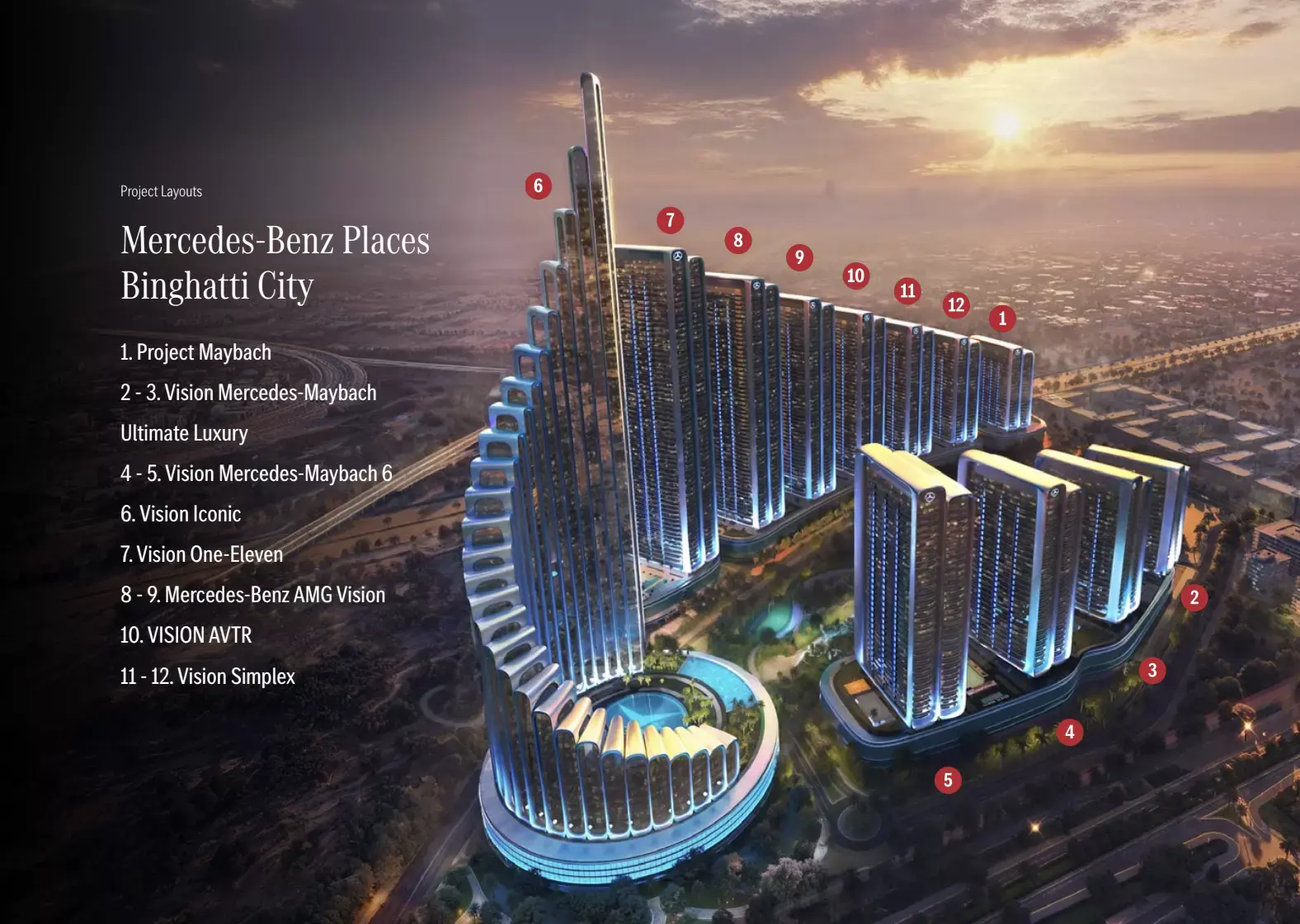 Masterplan for Maybach 6