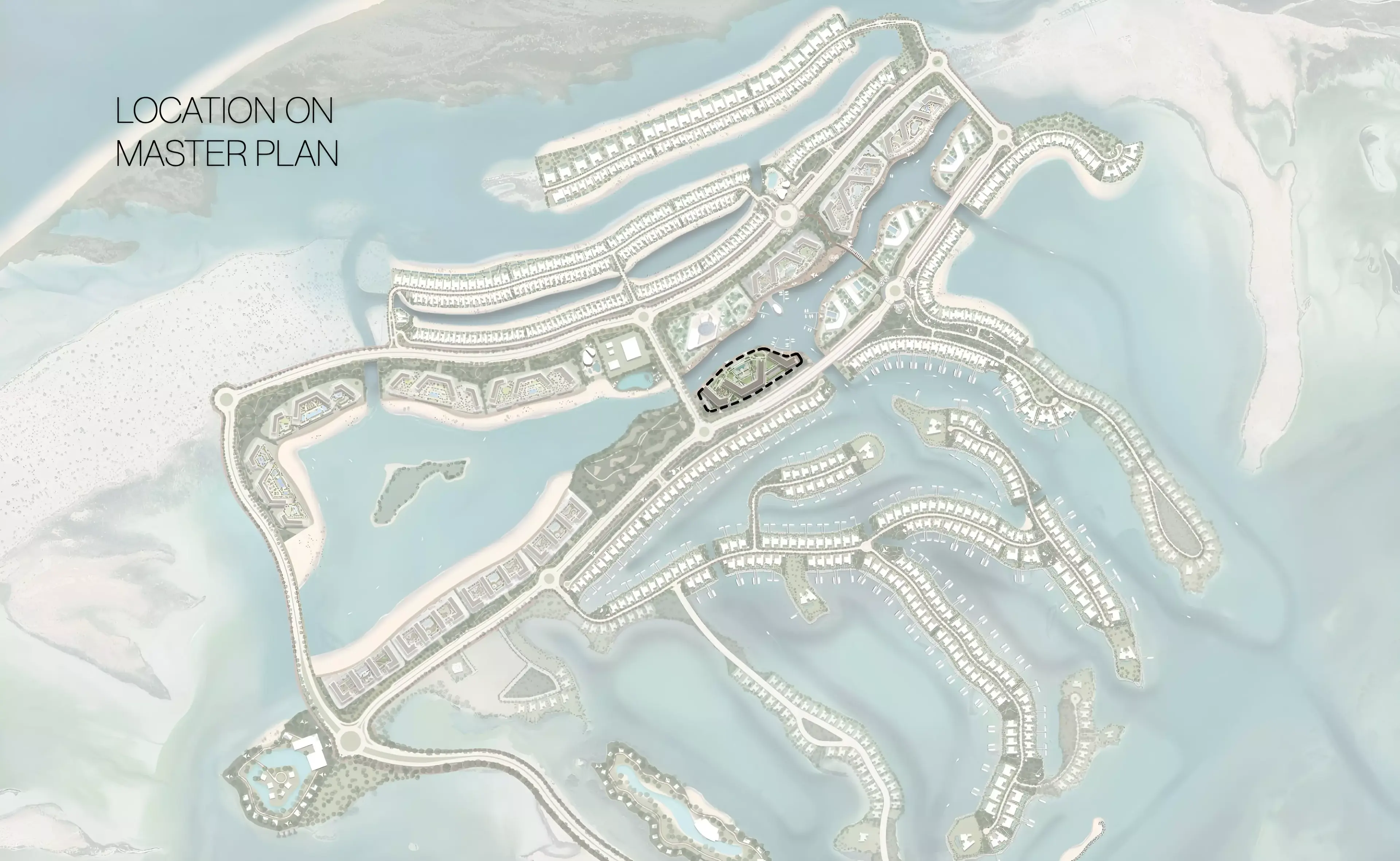 Masterplan for Bayfront Marina Residences