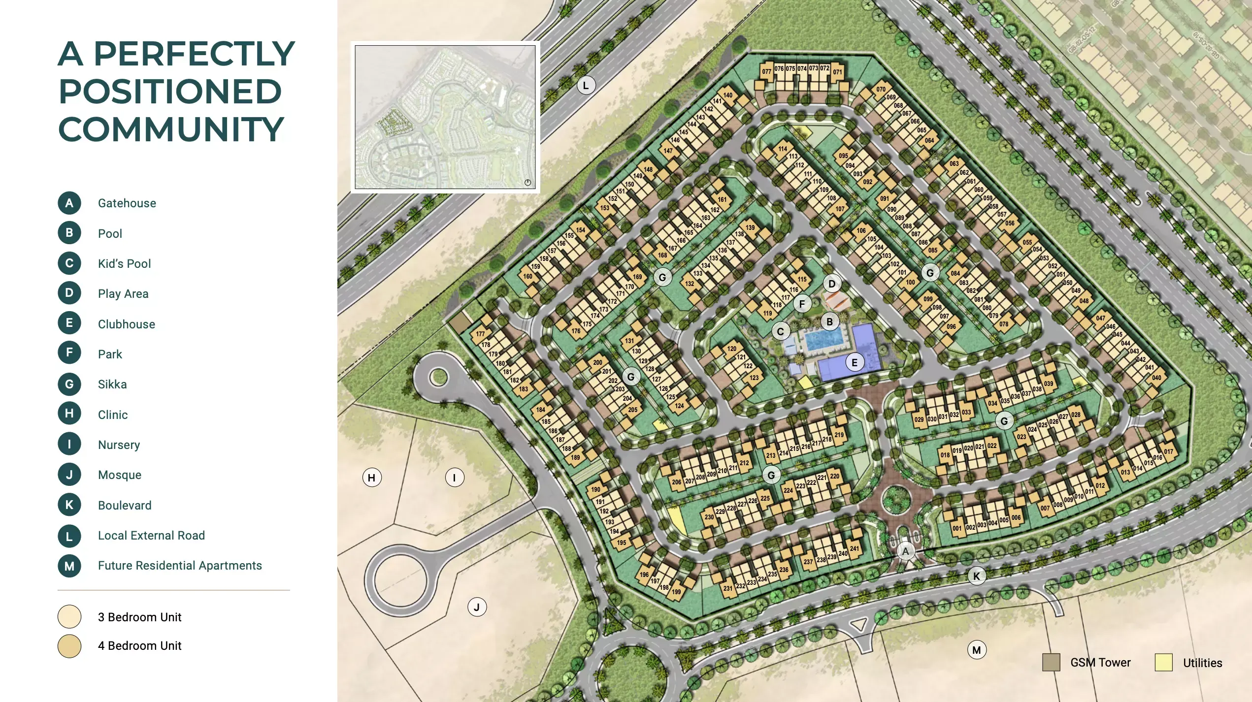 Masterplan for Expo Golf Villas 6