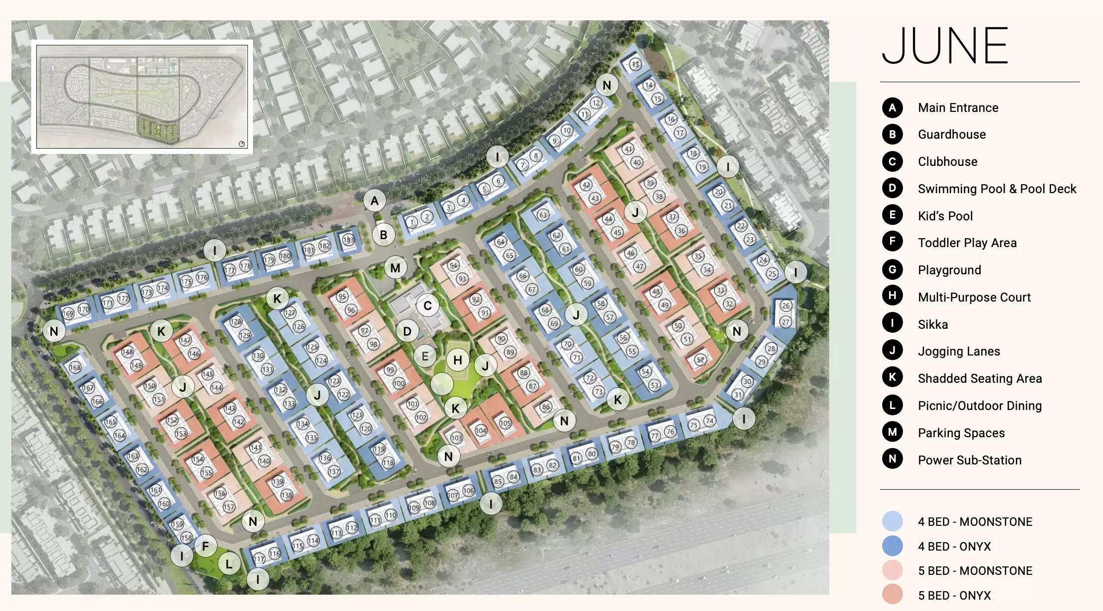 Masterplan for June By Emaar