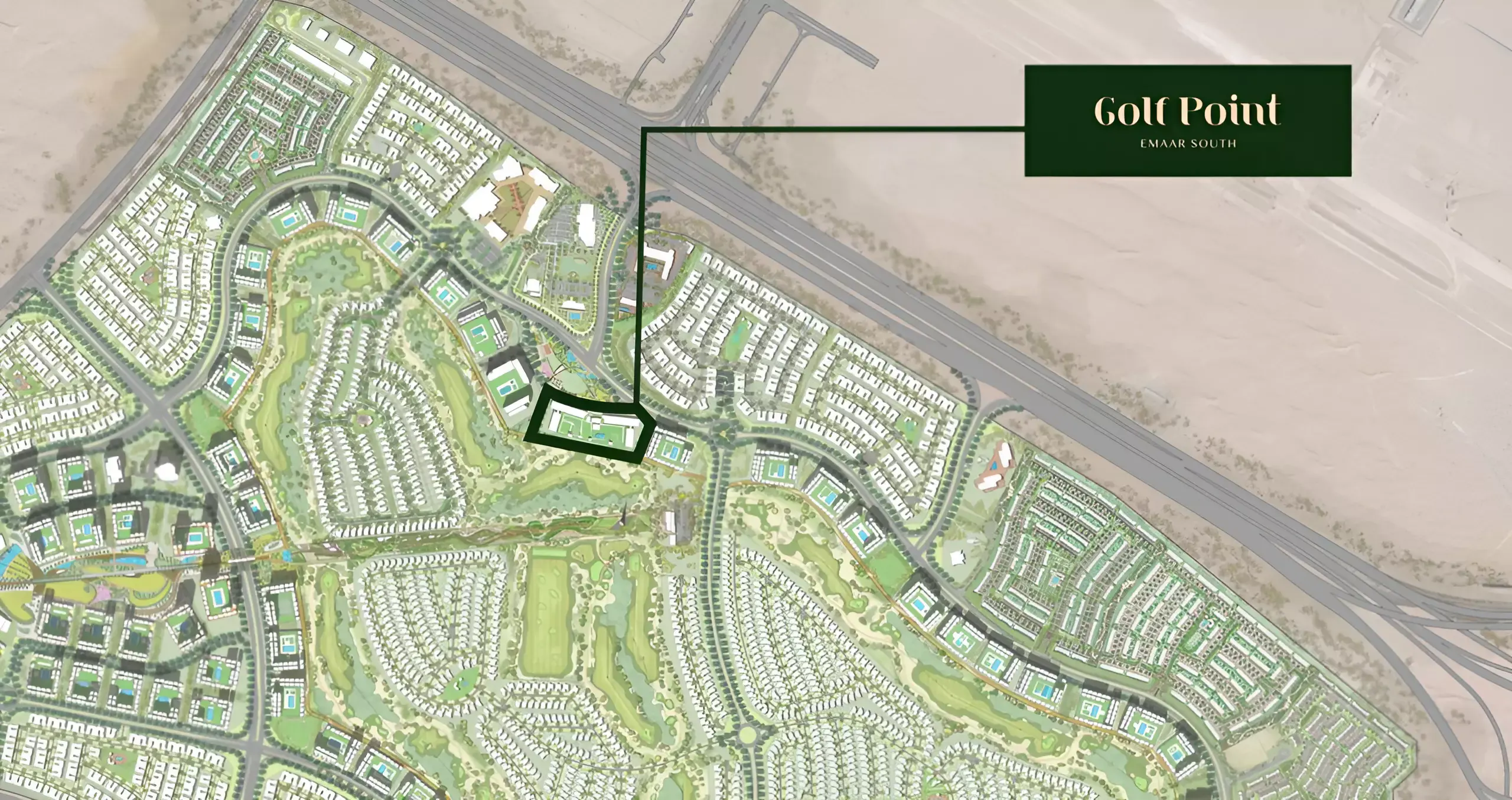 Masterplan for Golf Point
