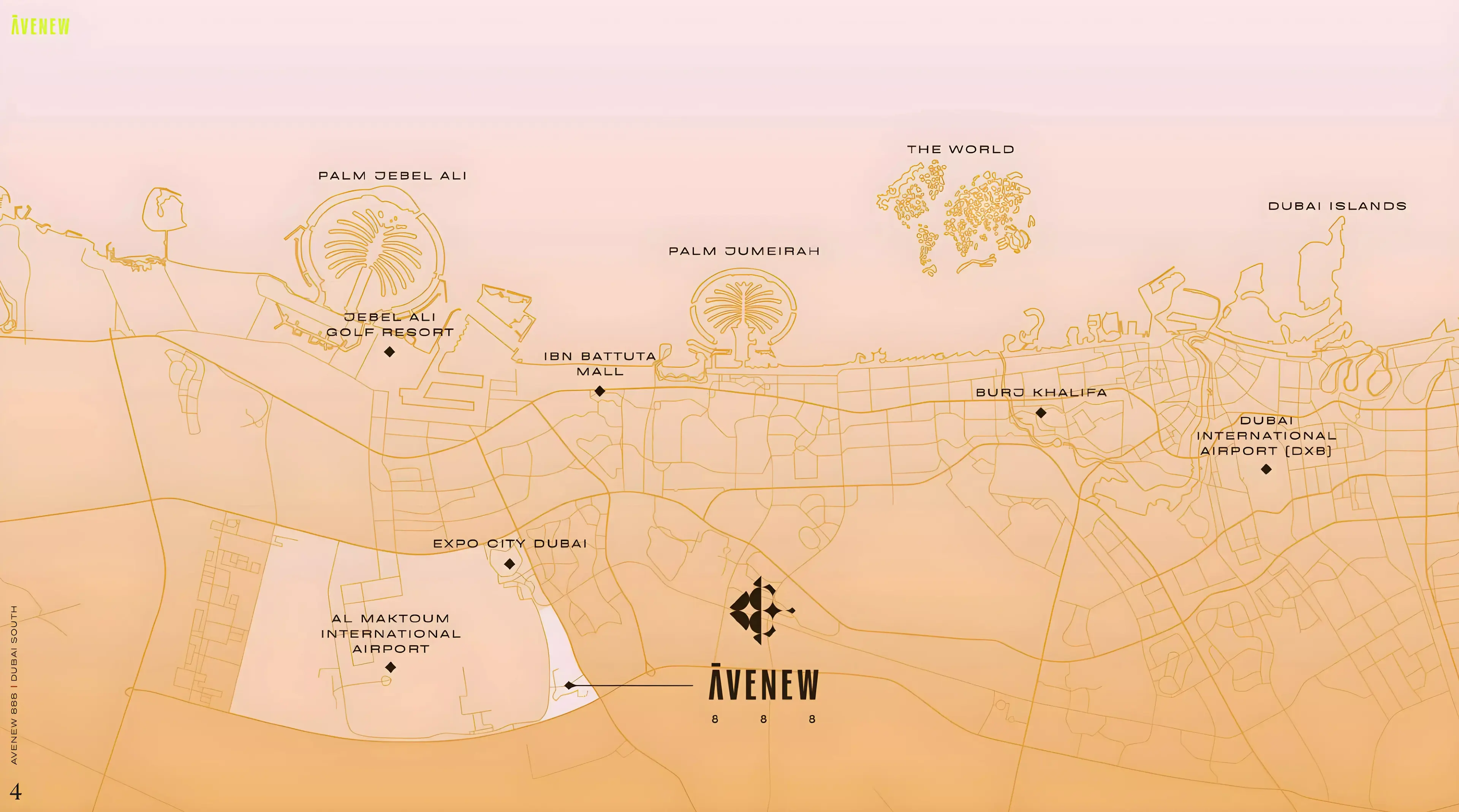 Masterplan for Avenew 888