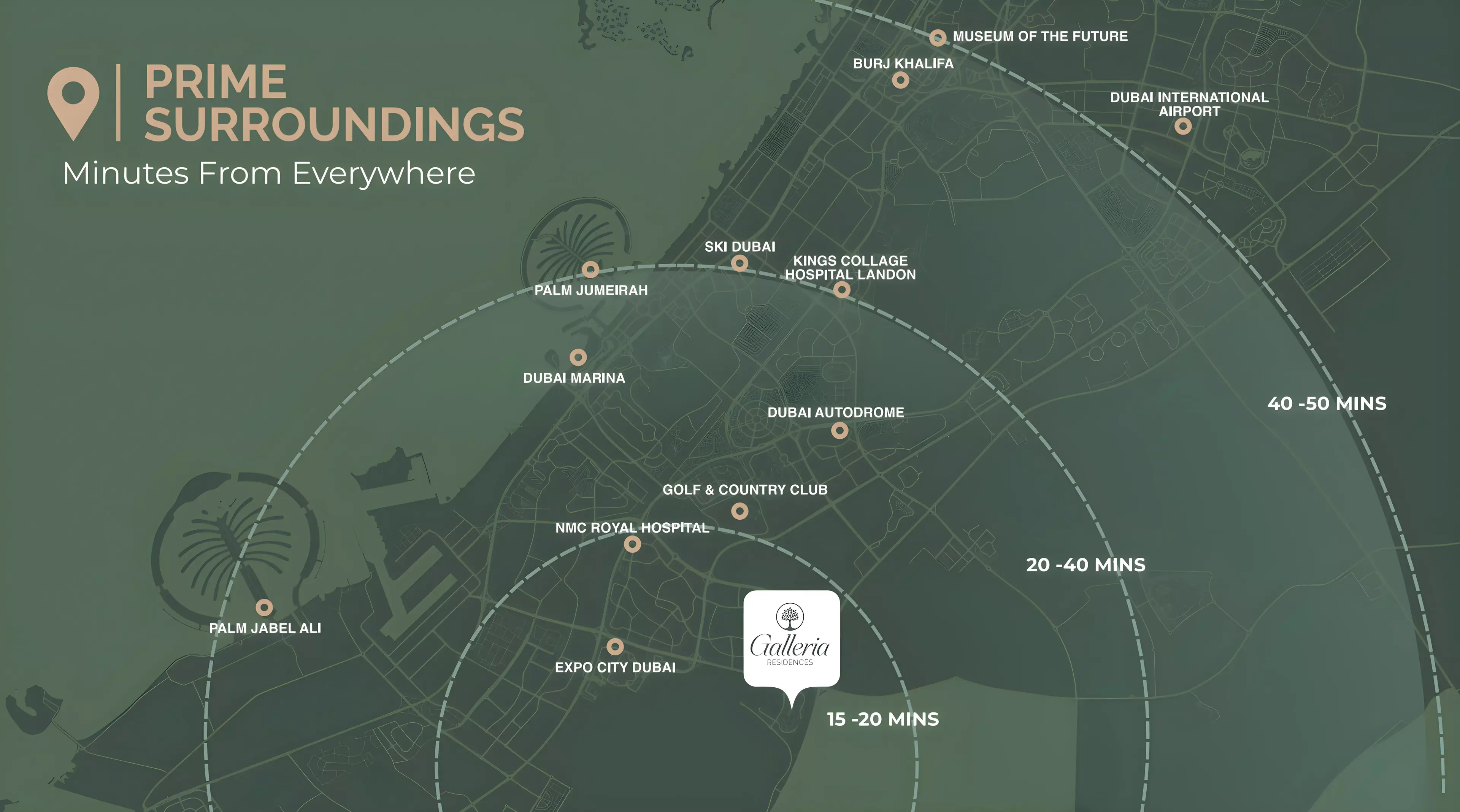 Masterplan for Galleria Residences