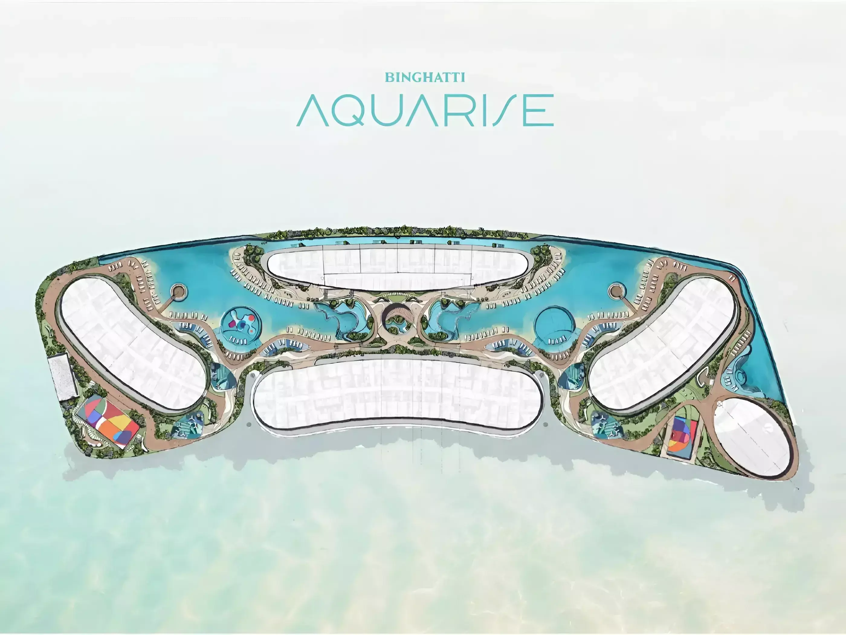Masterplan for Binghatti Aquarise