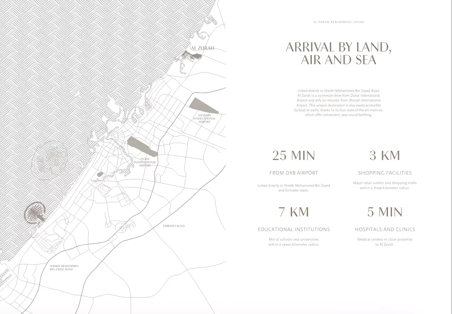 Masterplan for Seaside Hills By Al Zohrah