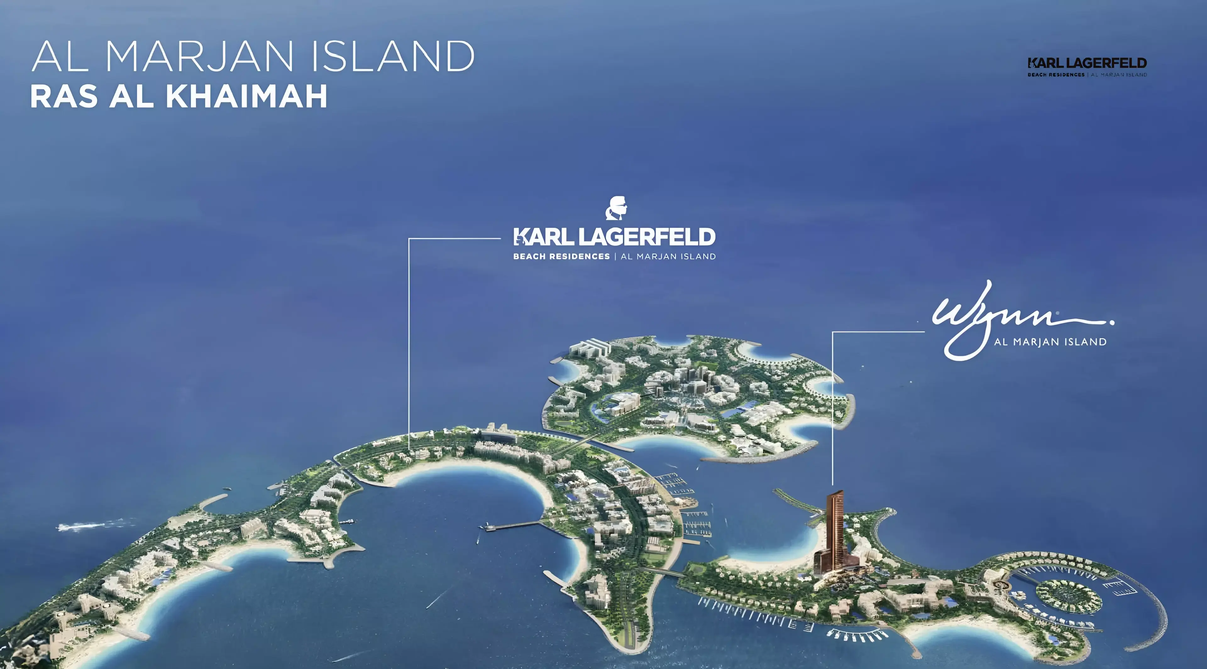 Masterplan for Karl Lagerfeld Beach Residences
