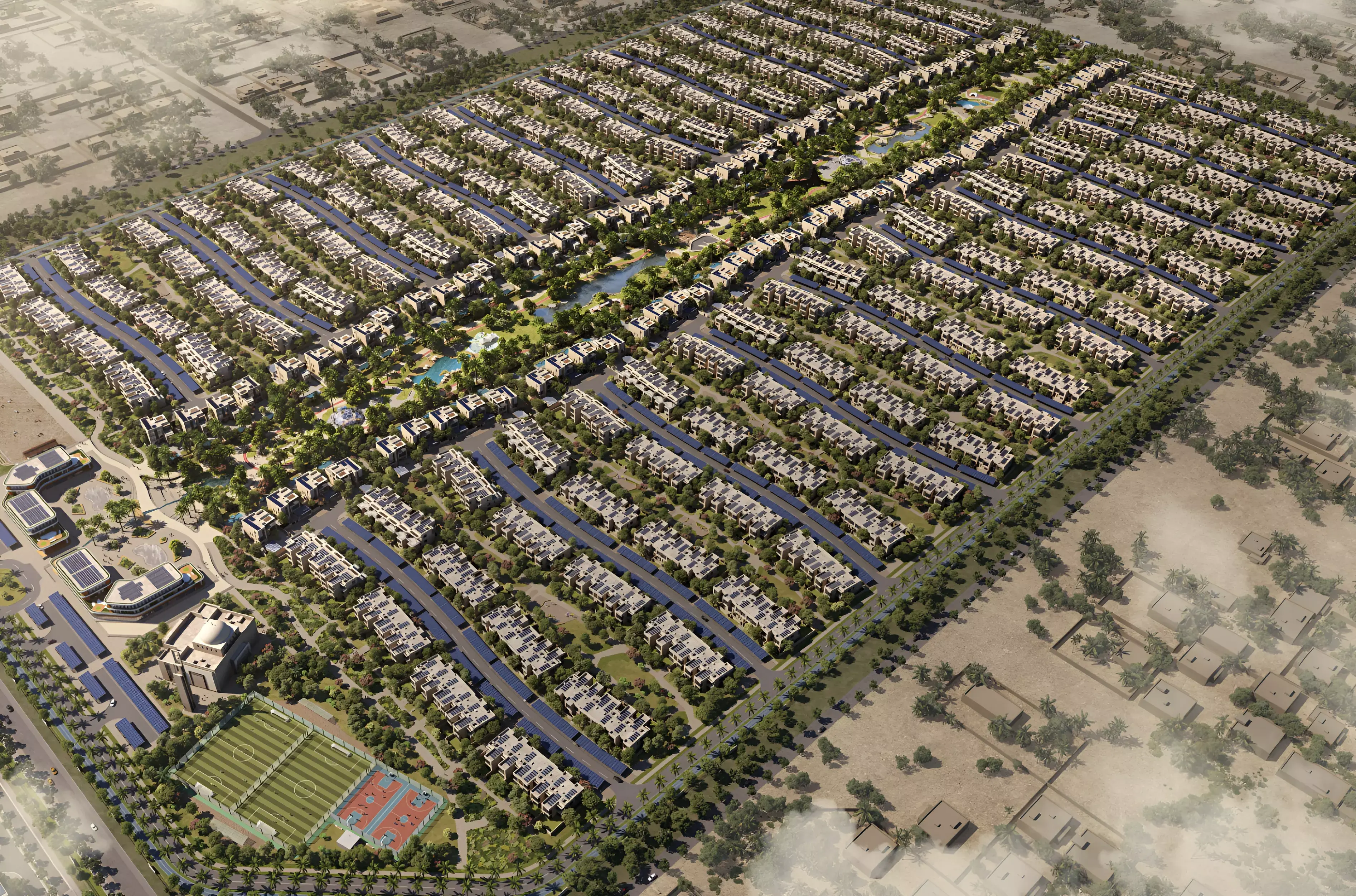 Masterplan for Sharjah Sustainable City II