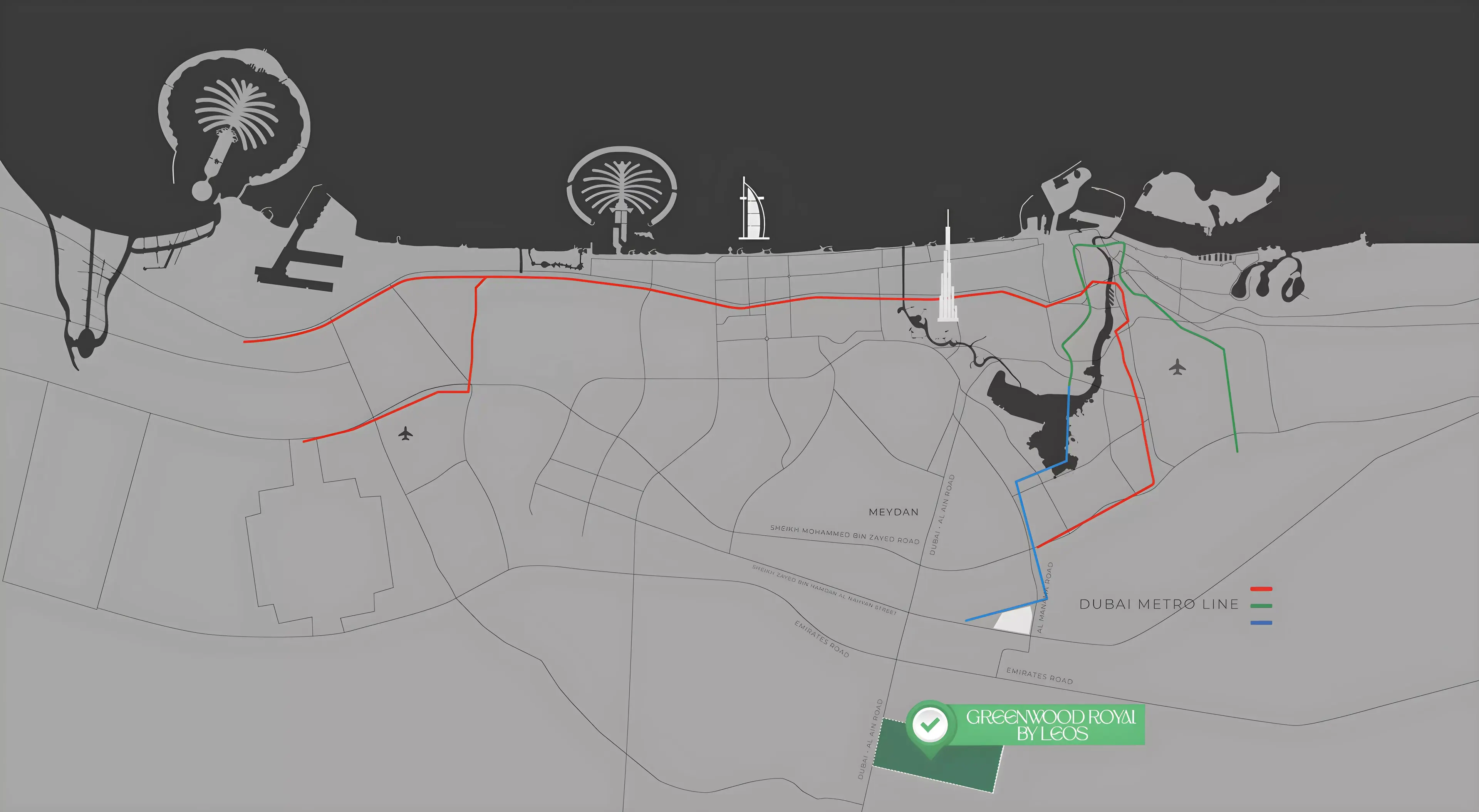 Masterplan for Green Wood Royal