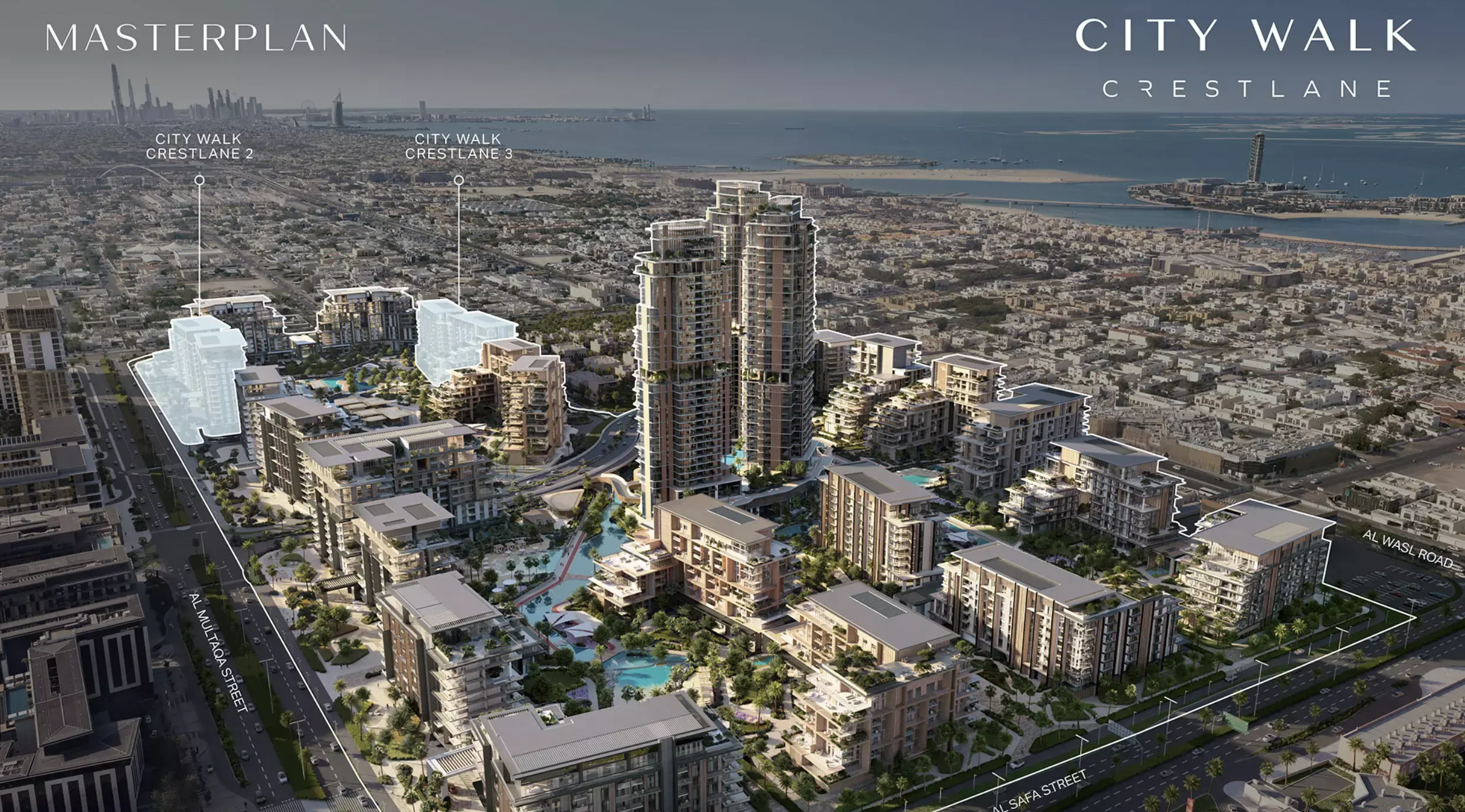 Masterplan for City Walk Crestlane 3