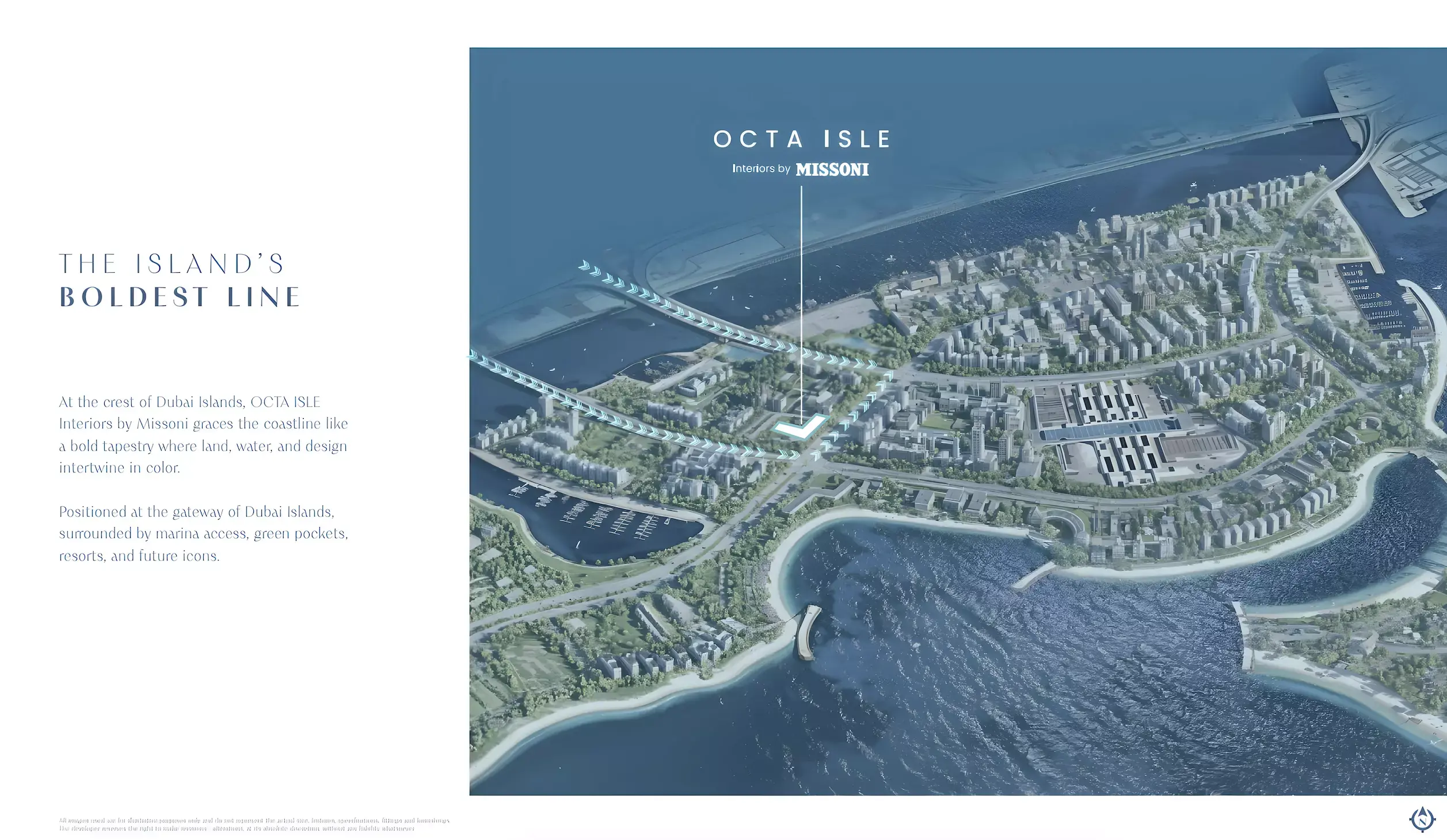 Masterplan for Octa Isle Interiors