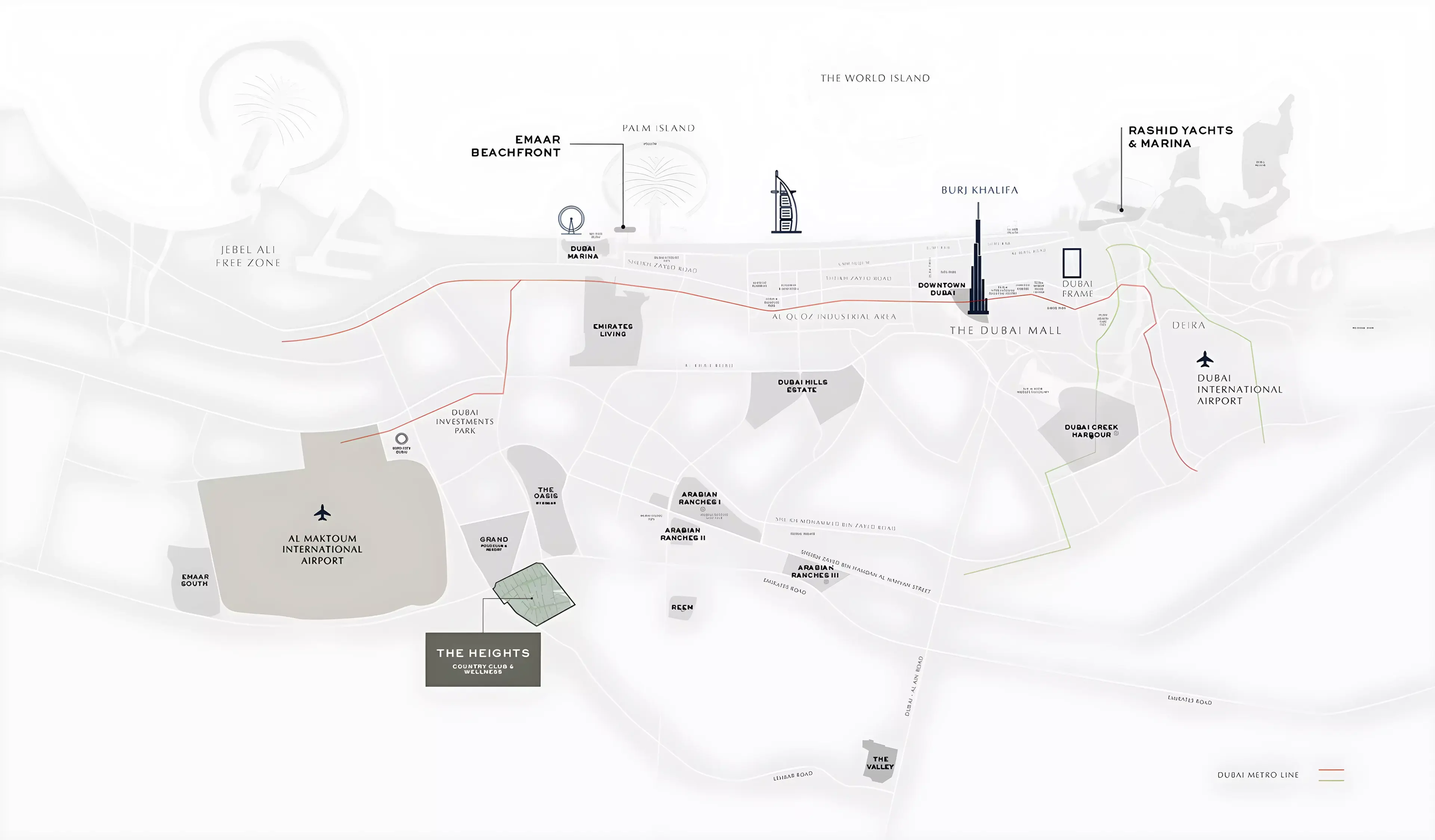 Masterplan for Faro At The Heights
