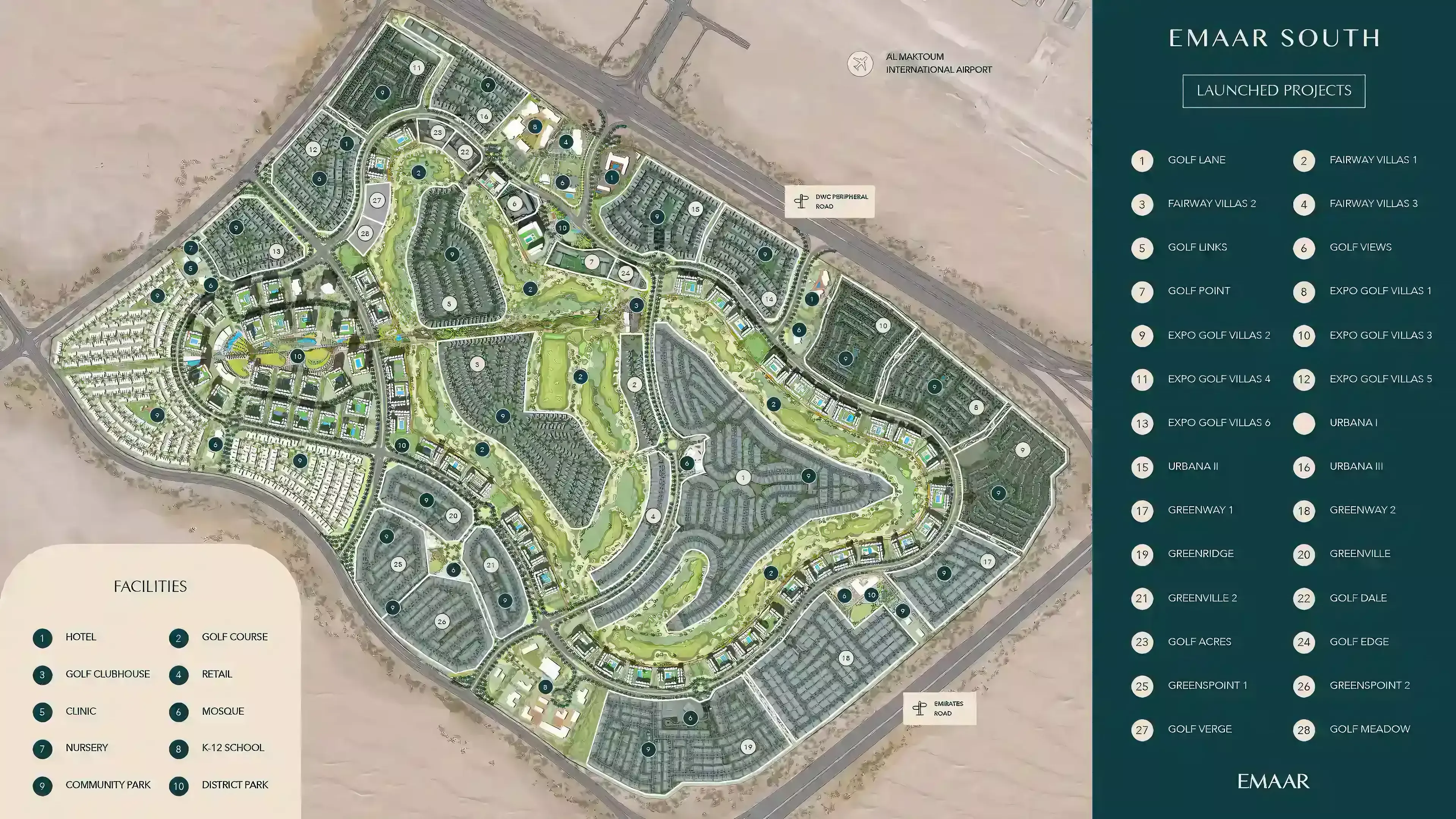 Masterplan for Golf Verge