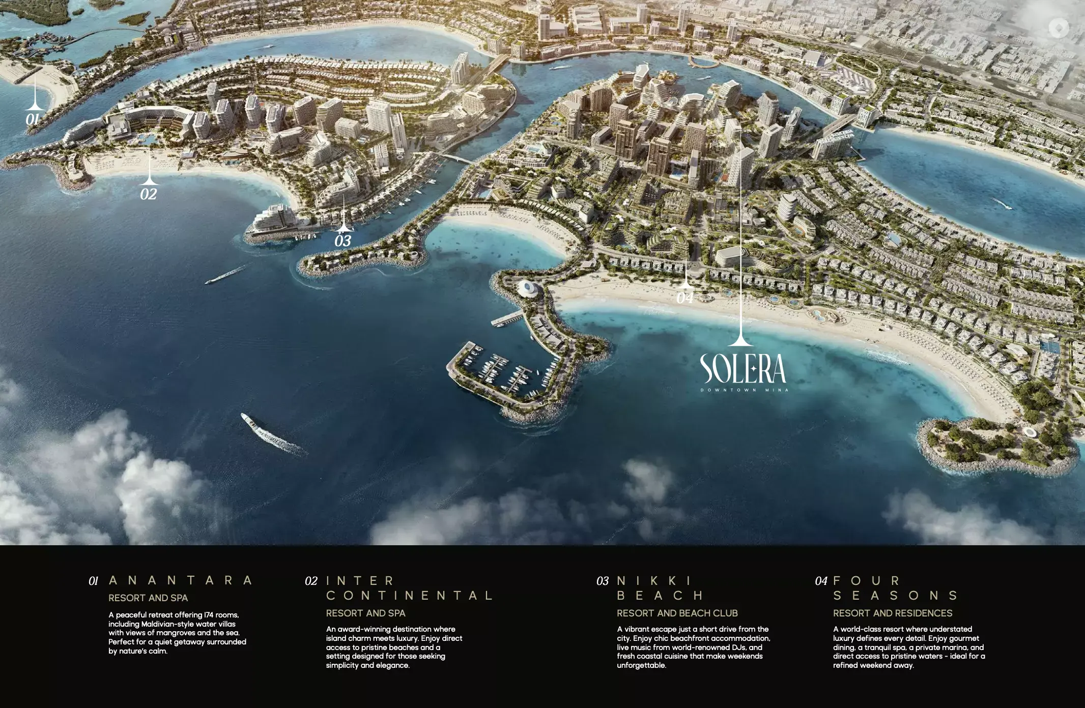 Masterplan for Solera Downtown Mina