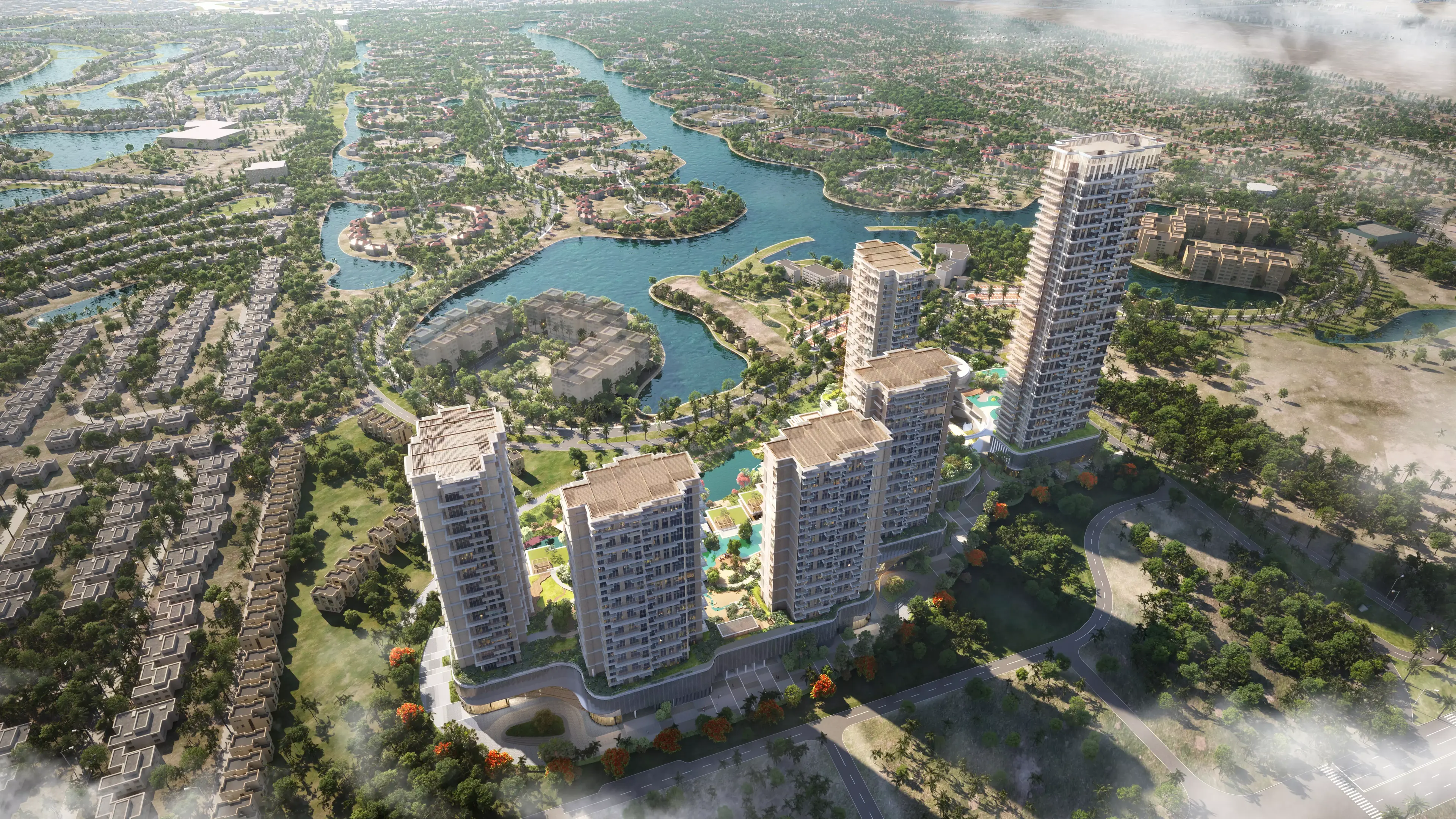 Masterplan for The West Residence at Serenia District