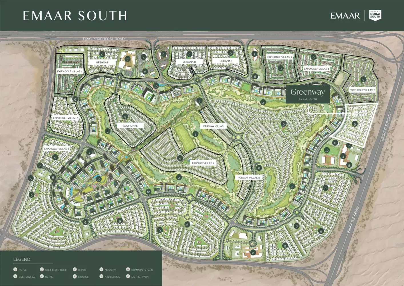 Masterplan for Greenway