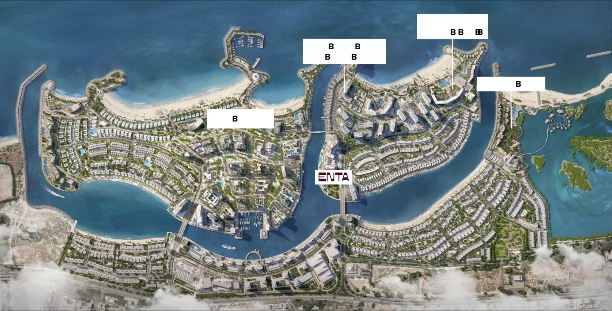 Masterplan for Enta Mina Residences