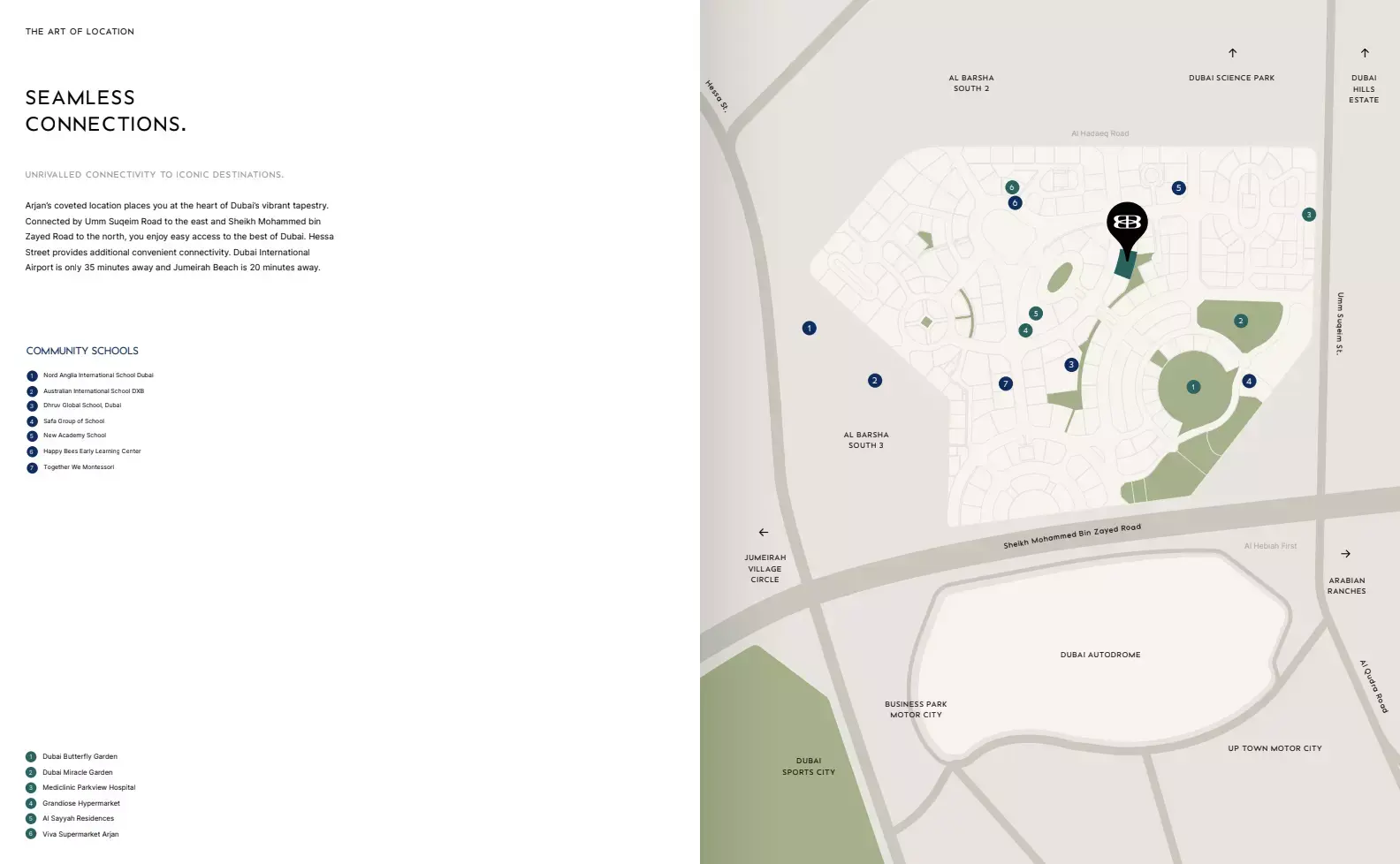 Masterplan for Bond Enclave