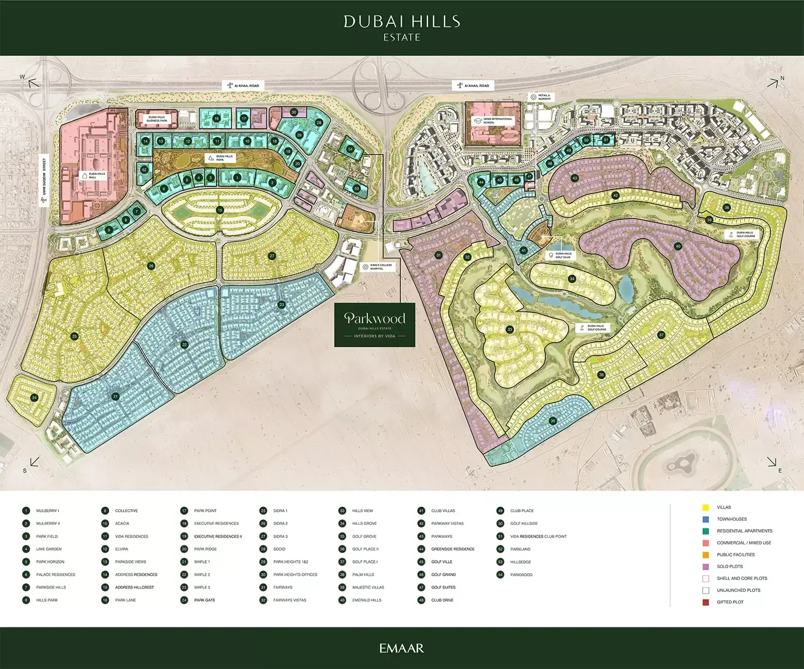 Masterplan for Parkwood