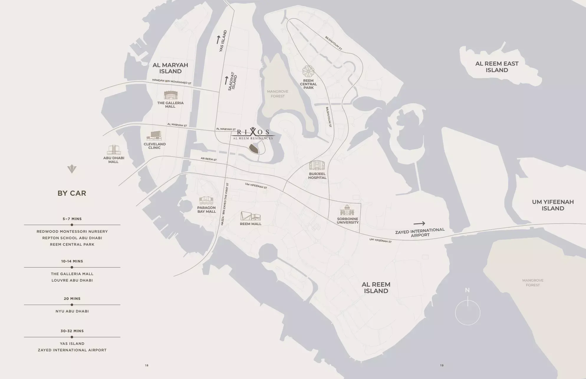 Masterplan for Rixos Al Reem Residences