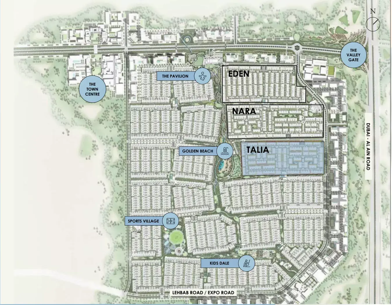 Masterplan for Talia
