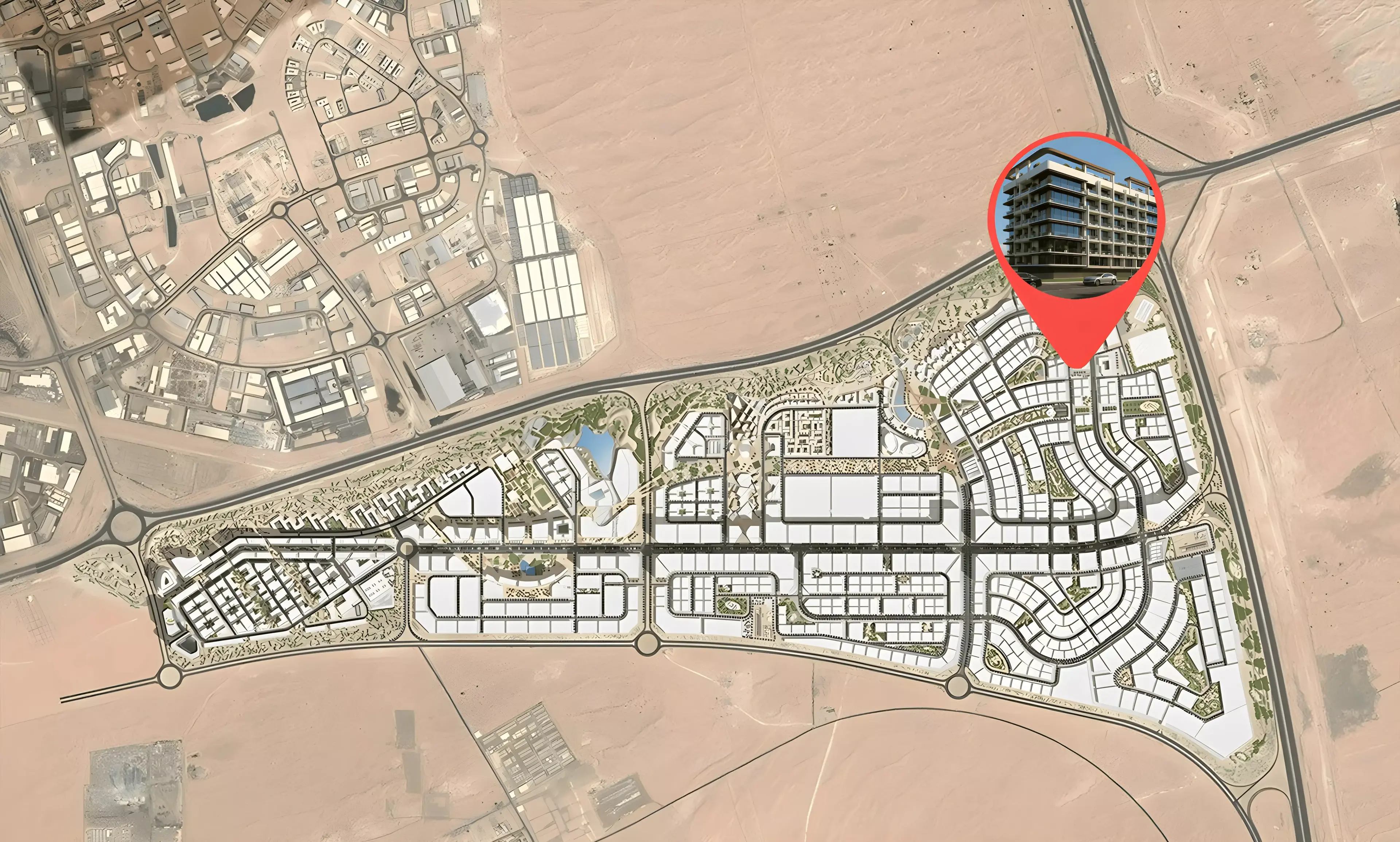Masterplan for MAAK Residence